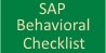 Sap Behavioral Checklist